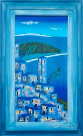 OPERA D'ARTE TITOLO "MEDITERANEO"