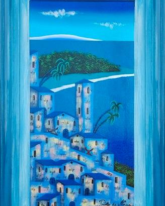 OPERA D'ARTE TITOLO "MEDITERANEO"