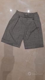 Pantaloncino bimba 8-9A quadrettato Piazza Italia
