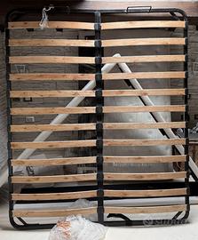 Rete a doghe in legno per letto matrimoniale