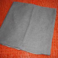 Copricuscino grigio e marrone poliestere 41x41 cm