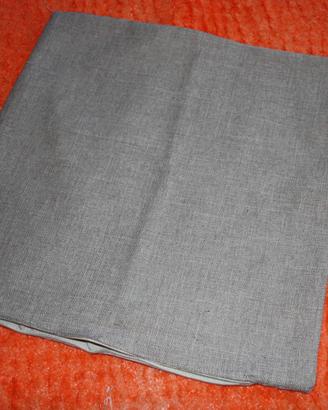 Copricuscino grigio e marrone poliestere 41x41 cm