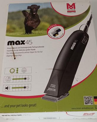 Tosatrice da toelettatura MOSER MAX 45