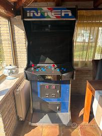 CABINATO ARCADE FUNZIONANTE – TEMA INTER TRIPLETE