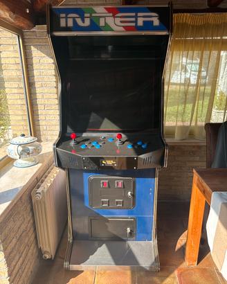 CABINATO ARCADE FUNZIONANTE – TEMA INTER TRIPLETE