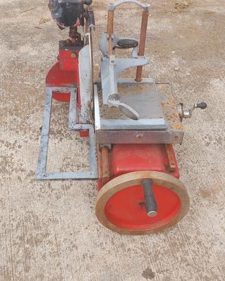 affettatrice manuale antica