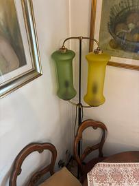 lampada storica in vetro pregiato