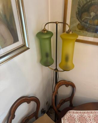 lampada storica in vetro pregiato