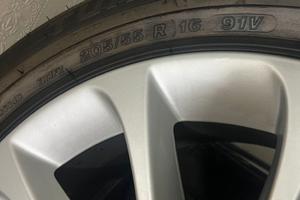 Cerchi 16” con gomme al 90% Audi A3 8V Sportback