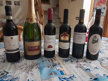 Vini rossi e Brut 