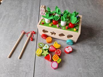 gioco montessori in legno