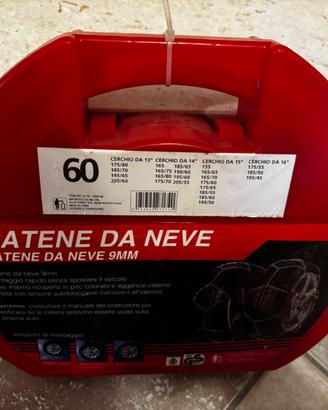 Catene da neve 9mm - cerchio 13-16 pollici (60)