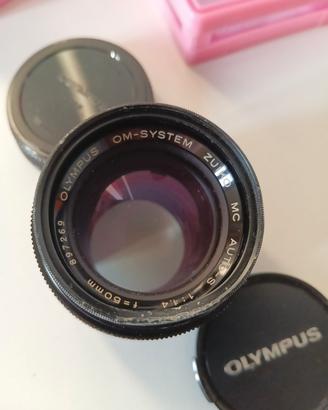 obiettivo Olympus zuiko 50  1,4