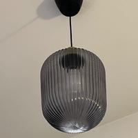 Lampada a sospensione in vetro