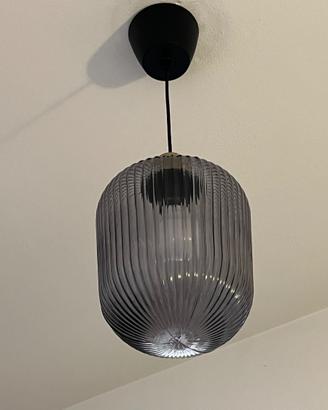 Lampada a sospensione in vetro
