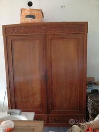 Armadio legno massello inizio '900