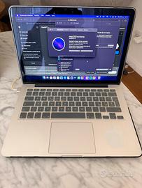 Macbook pro retina 2015 8 GB 128GB SSD  13’’