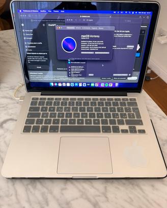 Macbook pro retina 2015 8 GB 128GB SSD  13’’