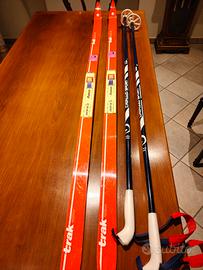 Sci da fondo lunghezza 145 cm