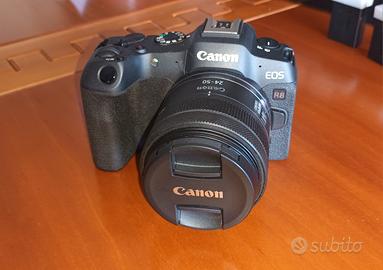 Canon R8 in garanzia + Obiettivo RF 24-50mm IS STM