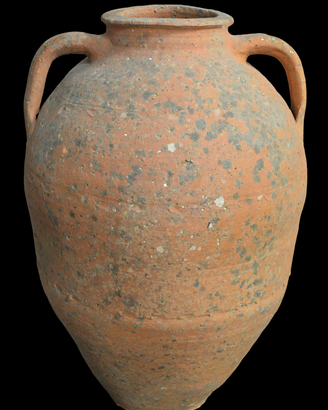 ANTICA GIARA ORCIO TERRACOTTA DUE MANICI '800