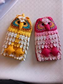 guanto da forno gufo