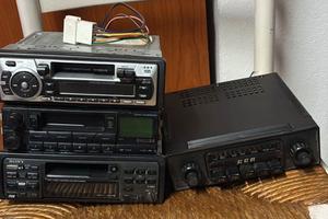 Lotto 4 autoradio d’epoca