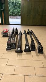 Barre macchina + porta sci per golf 5 e golf 6