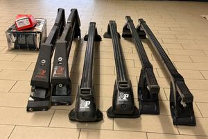 Barre macchina + porta sci per golf 5 e golf 6