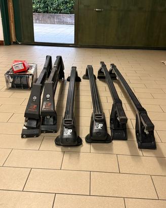Barre macchina + porta sci per golf 5 e golf 6