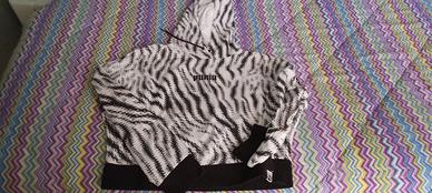 Felpa Puma zebrata con cappuccio