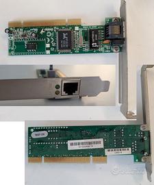 Scheda PCI di rete 1gbps RTL8139C genius RJ-45