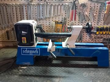 Tornio da legno scheppach DM500T + mandrino penne