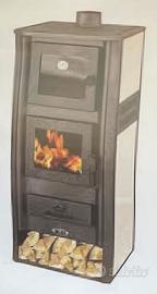 stufa a legna 11 - 13 kw 4 stelle 