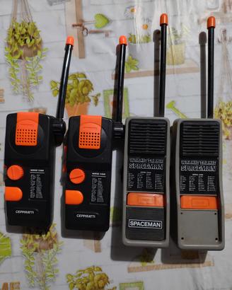 Walkie-talkie Vintage Ceppi Ratti E Spaceman.