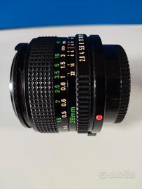 Obiettivo grandangolare Canon 28 mm