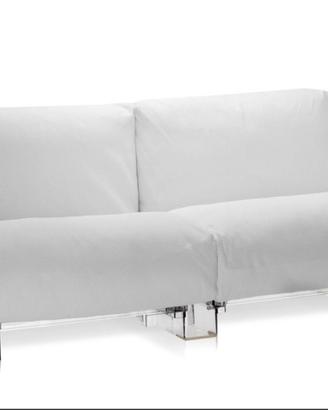 Kartell Pop 6042 Divano due posti bianco