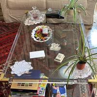 Tavolino in verro per salotto