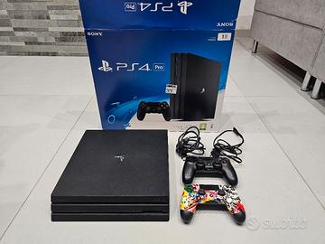 PS4 Pro 1tb + 2 controller