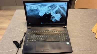 Notebook AVELL G1511 – i7 7700HQ, 32GB RAM, GTX 10