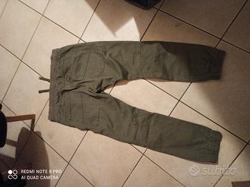 pantaloni uomo militare
