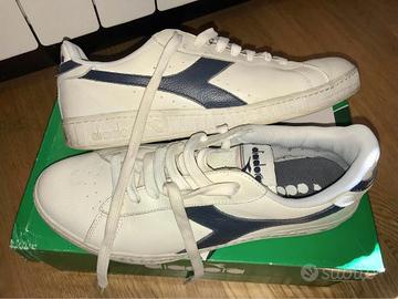 Diadora Camaro - White Tennis Sneakers. 44 1/2 EU