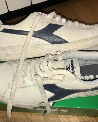 Diadora Camaro - White Tennis Sneakers. 44 1/2 EU