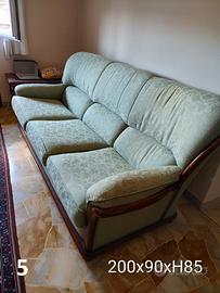 divano 3 posti + 2 poltrone
