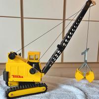 Tonka grande modellino gru cingolata vintage