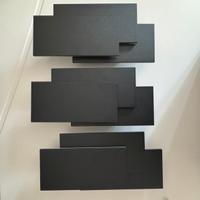Nr 3Applique Moderna Nera LED - V-TAC mod. VT-712