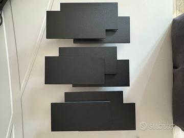 Nr 3Applique Moderna Nera LED - V-TAC mod. VT-712