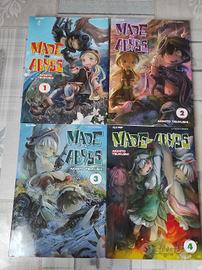 Made in Abyss manga 1-4