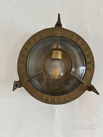 Splendida coppi di lampade dacparete stile nautico