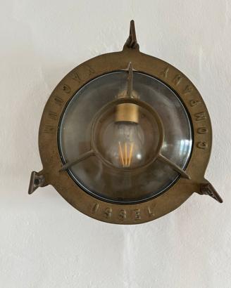 Splendida coppi di lampade dacparete stile nautico